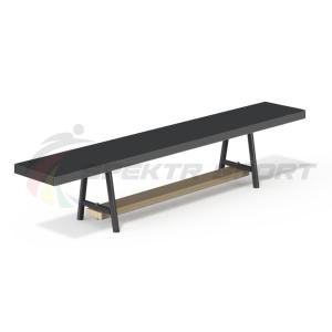 Купить Скамья гимнастическая мягкая 1,5 м. (2 нерегулир метал. нож.) в Владивостоке 