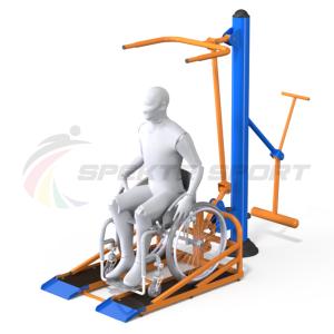 Купить Тренажер уличный для людей с ОВЗ Атлет Лайт ТС 1010 в Владивостоке 