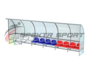 Купить Кабинка для игроков и судей на 12 мест в Владивостоке 