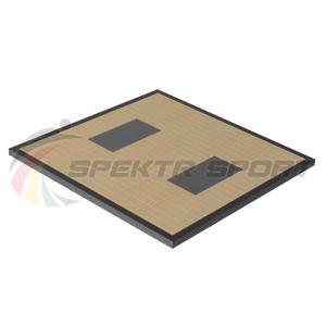 Купить Помост тяжелоатлетический с окантовкой 3х3х0,1м, рез. амортизаторы 1х0,5х0,04м в Владивостоке 