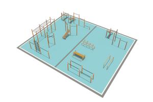 Купить Районная площадка для Воркаут и WRK 1_76mm в Владивостоке 