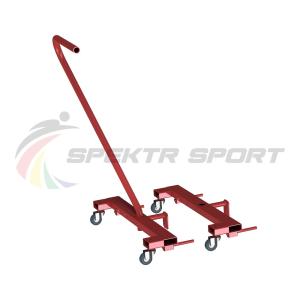 Купить Тележка для перевозки брусьев в Владивостоке 