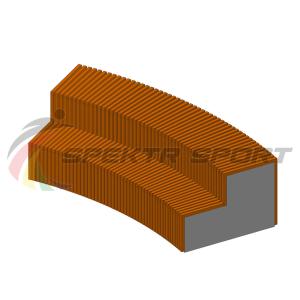 Купить Скамья "Горка" в Владивостоке 