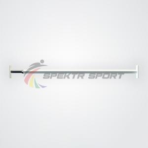 Купить Турник в дверной проем (резьбовой) Прогресс 3 (97-107 см) цв. белый в Владивостоке 