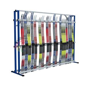 Купить Стойка для беговых лыж двухсторонняя на 30 пар в Владивостоке 