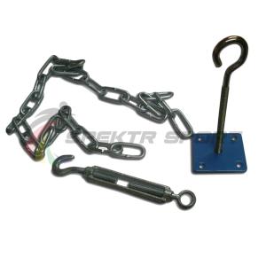 Купить Крепление для коней, козлов (пластина, цепь, талреп) в Владивостоке 