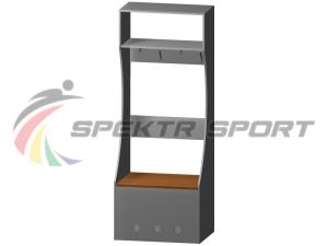 Купить Индивидуальное место хоккеиста (ЛДСП) ширина 800 мм в Владивостоке 