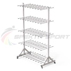 Купить Стеллаж для хранения коньков на 50 пар в Владивостоке 