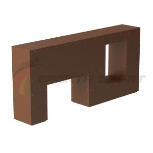 Купить Элемент полосы препятствий Стенка с двумя проломами в Владивостоке 