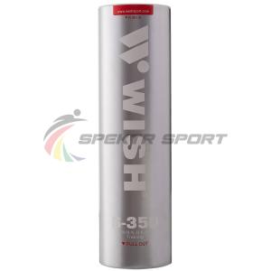 Купить Набор воланов для бадминтона Wish S-350, пластик, 6 штук в Владивостоке 