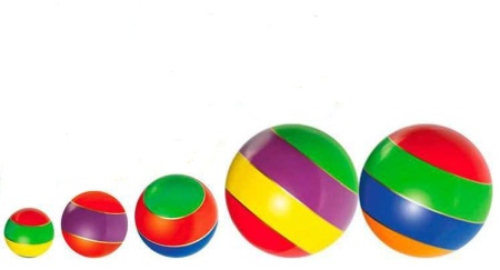 Купить Мячи резиновые (комплект из 5 мячей различного диаметра) в Владивостоке 