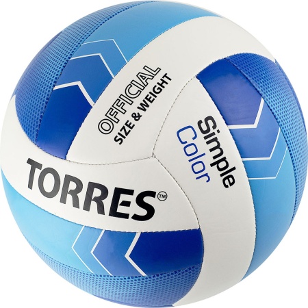 Купить Мяч волейбольный Torres Simple Color любительский р.5 в Владивостоке 
